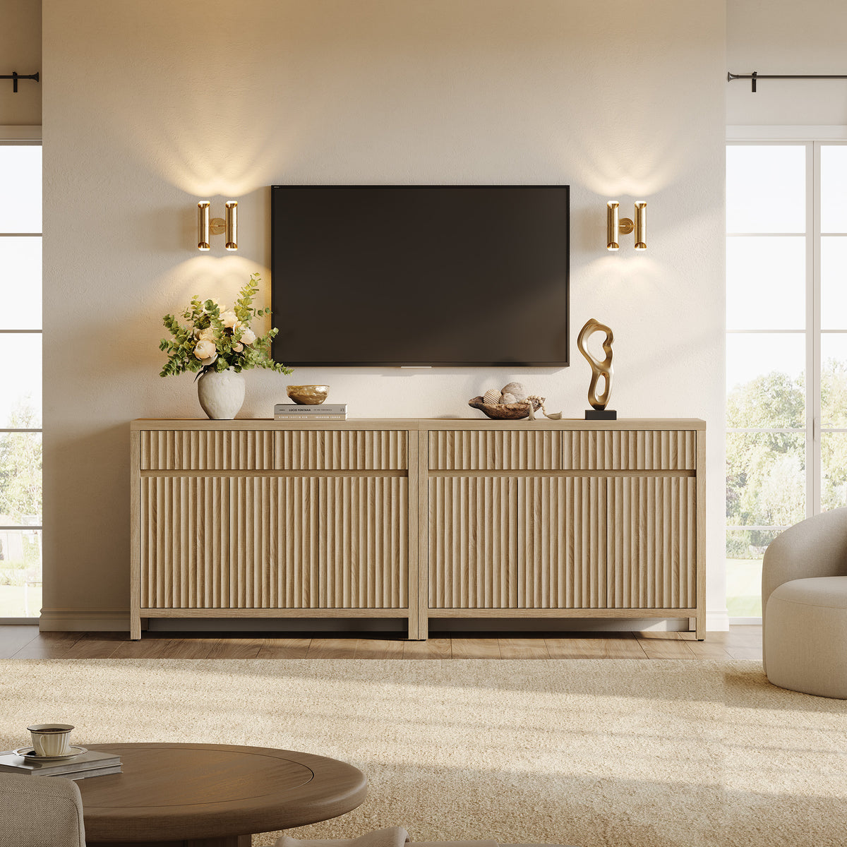 Prelude Sideboard Cabinet for Living Room Storage