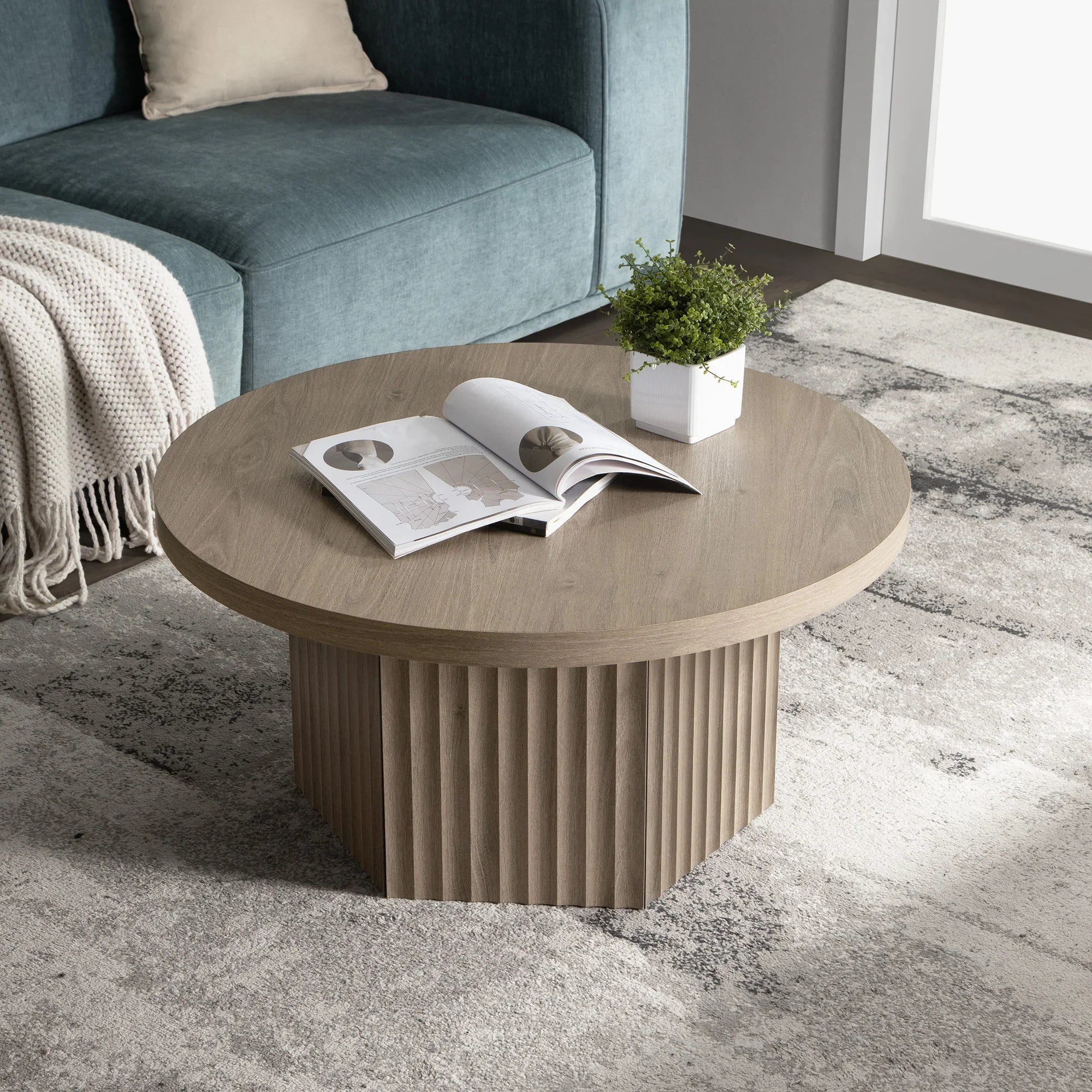 Stria Black Coffee Table