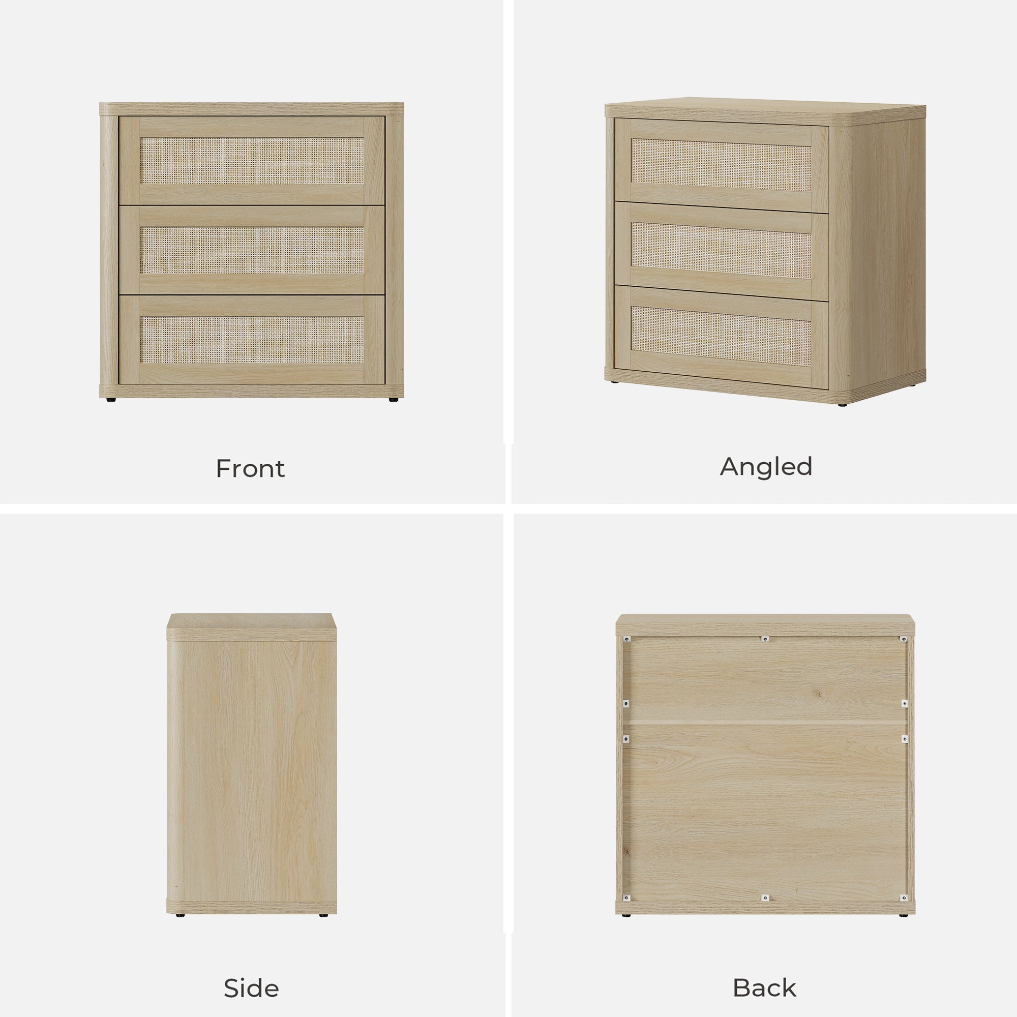 Zura Nightstand Bedside Table