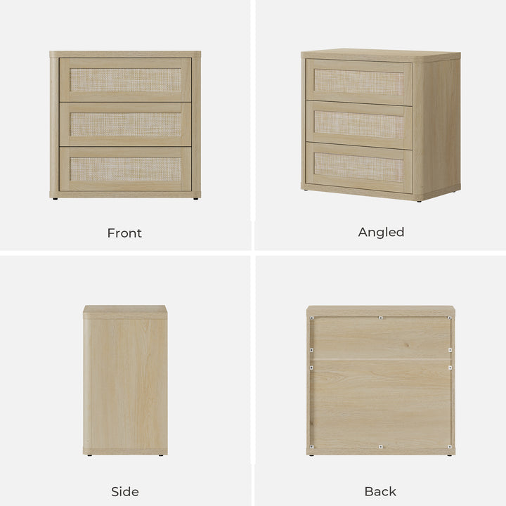 Zura Nightstand Bedside Table