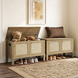 Terra Flip-Open Storage Bench, Set of 2