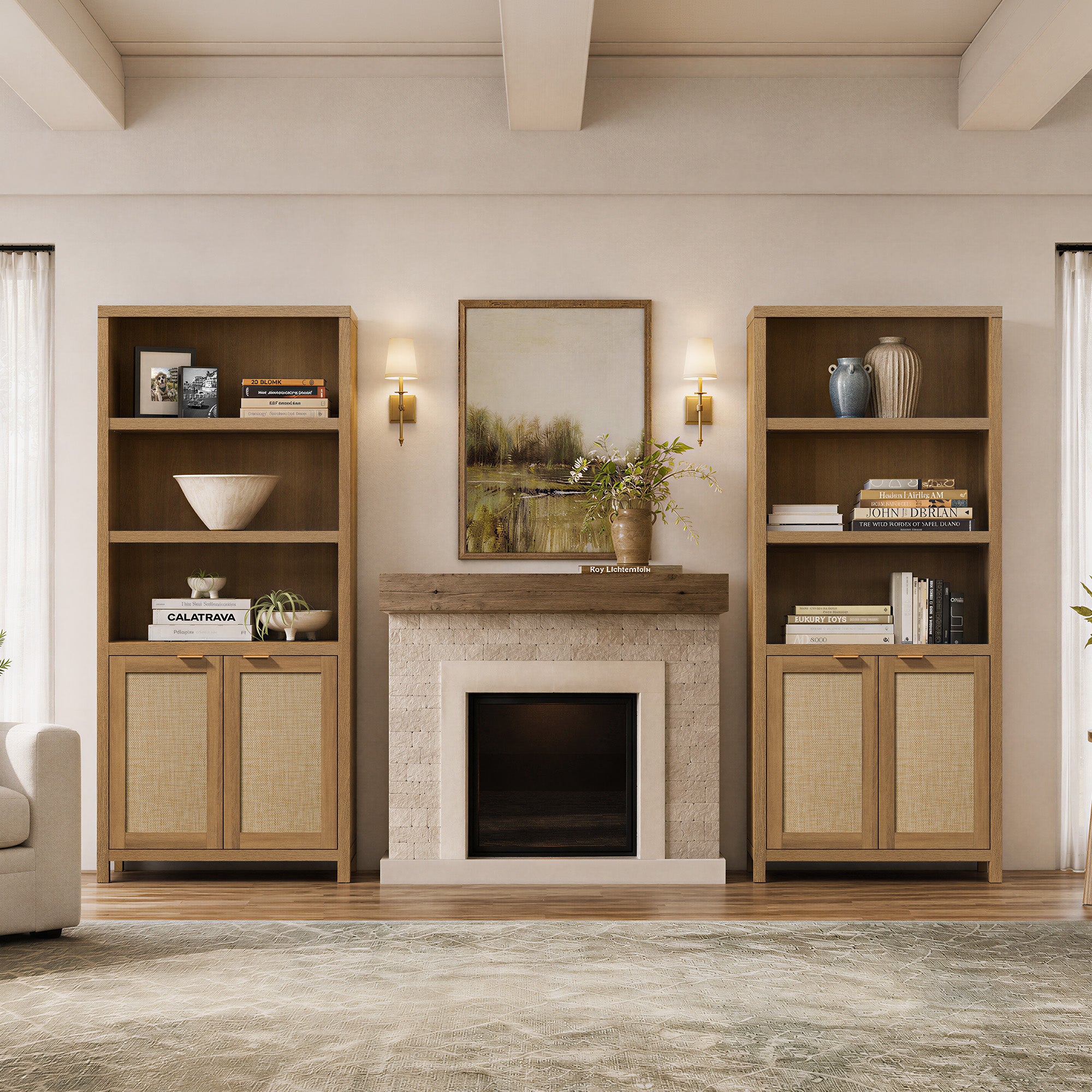 Savanna 70.9Inch Bookcase