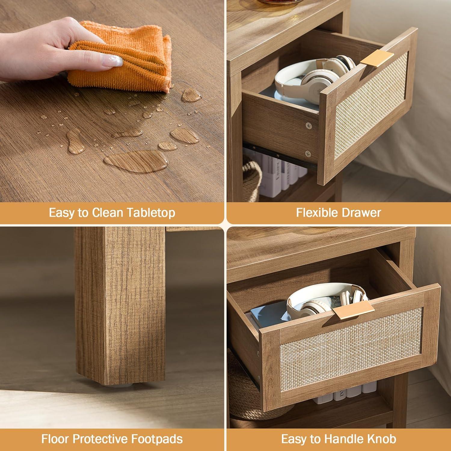 Savanna Nightstands and Dresser Set