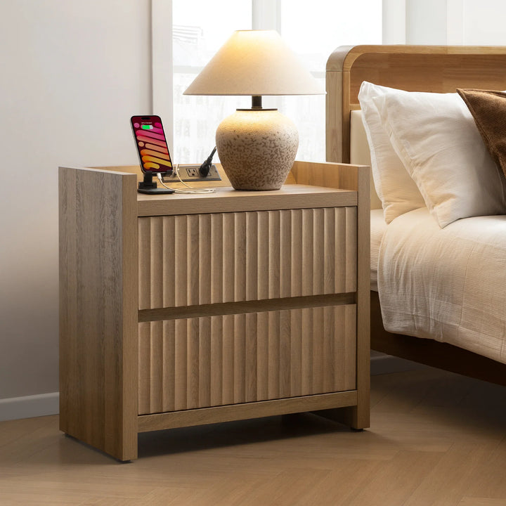 Prelude End Tables, 2 Drawers