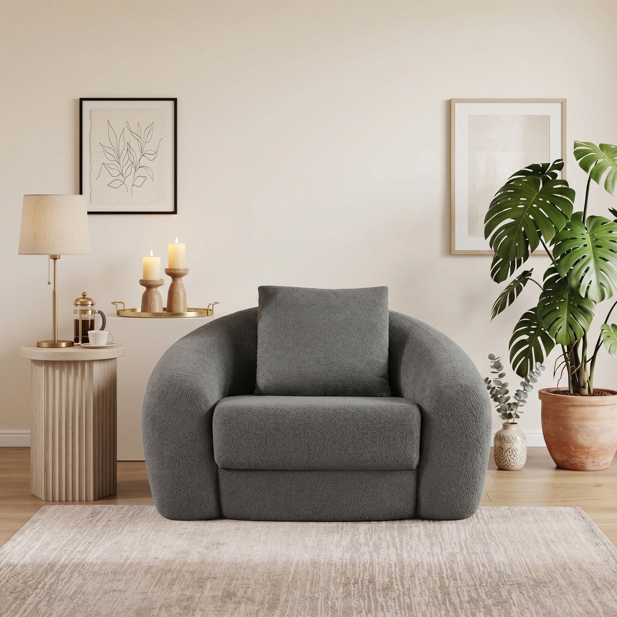 Nimbus White Sofa Couch