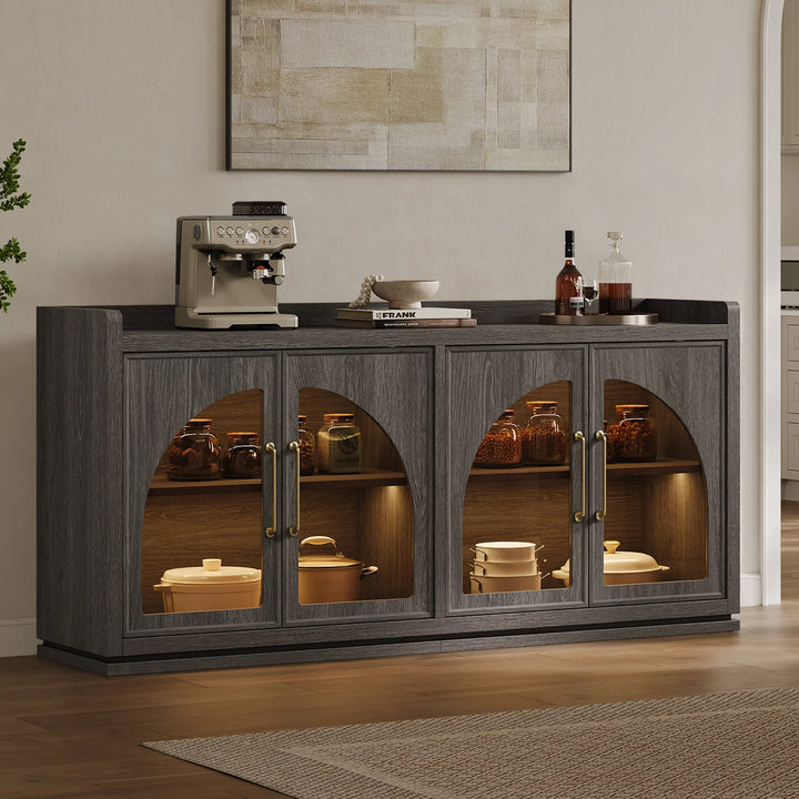 Helio Sideboard with Glass Doors