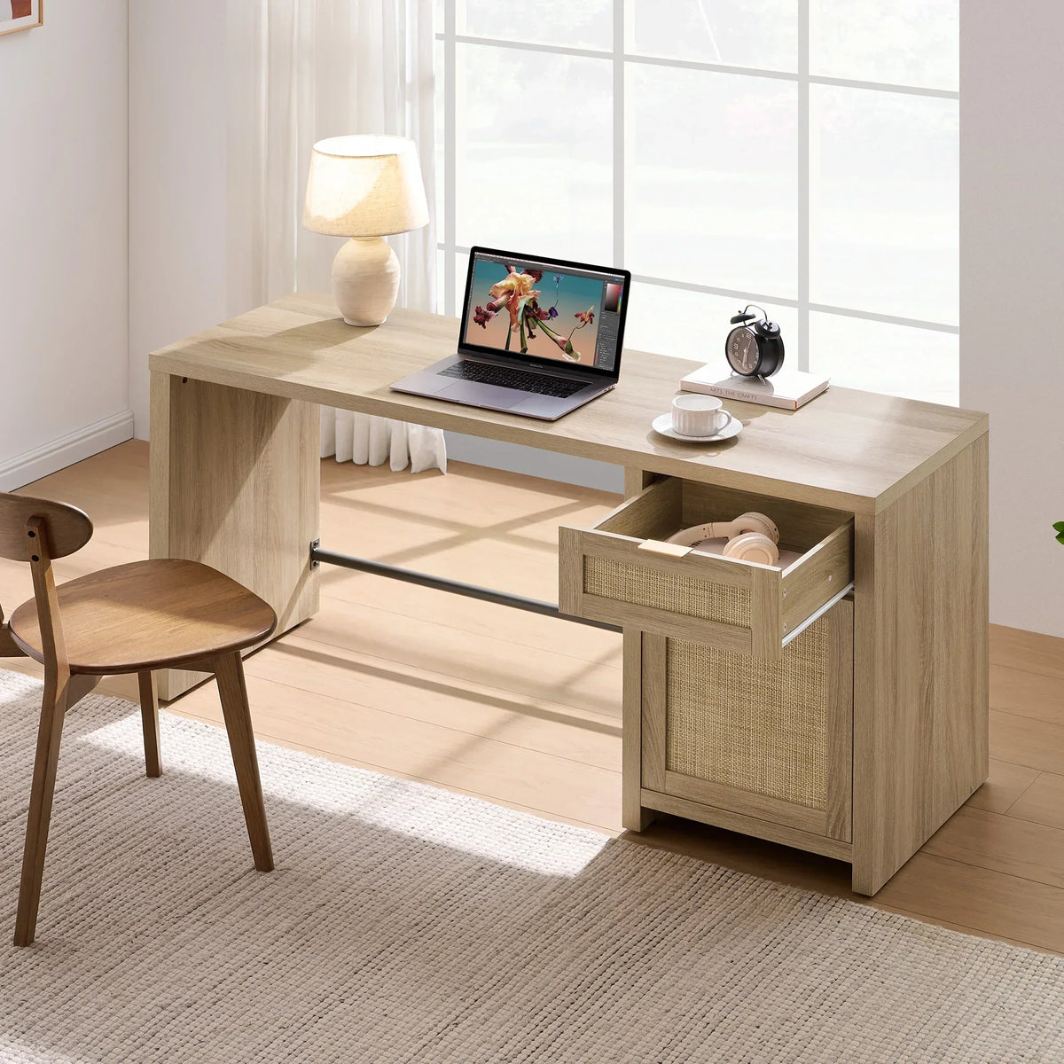 Savanna Vanity Desk with Door