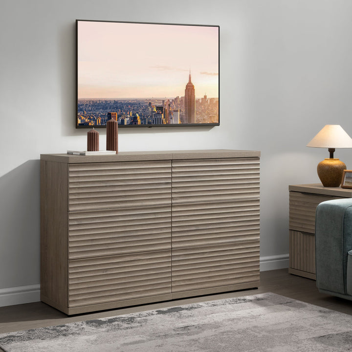Stria Sectional TV Stand, up to 85 Inch TV, Set of 3