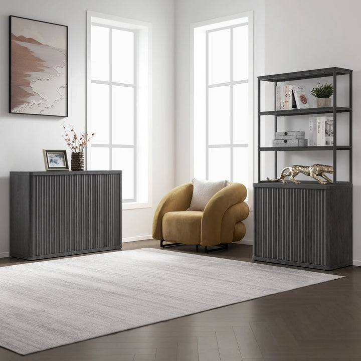 Cas TV Stand with Doors