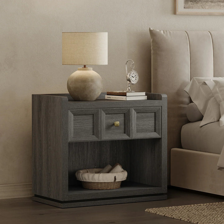 Helio Nightstands Set, 26 Inch Wide