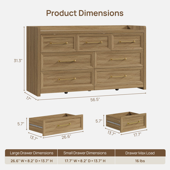 Helio Dresser and Nightstands Bedroom Set
