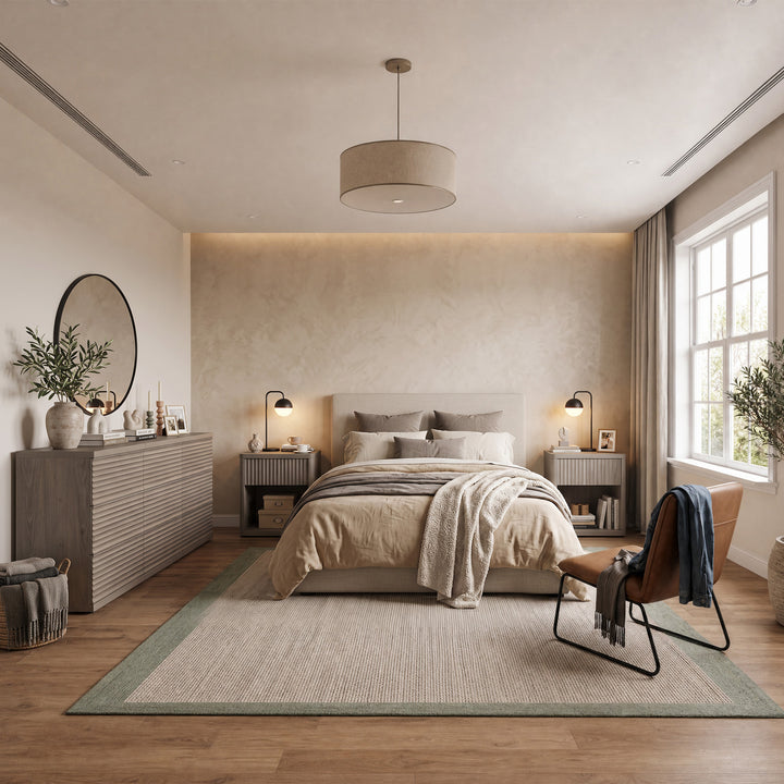 Stria Dresser and Night Tables Set