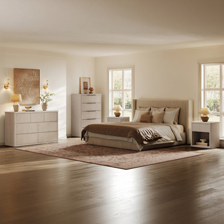 Cas 7-Drawer Dresser and Nightstands Bedroom Set