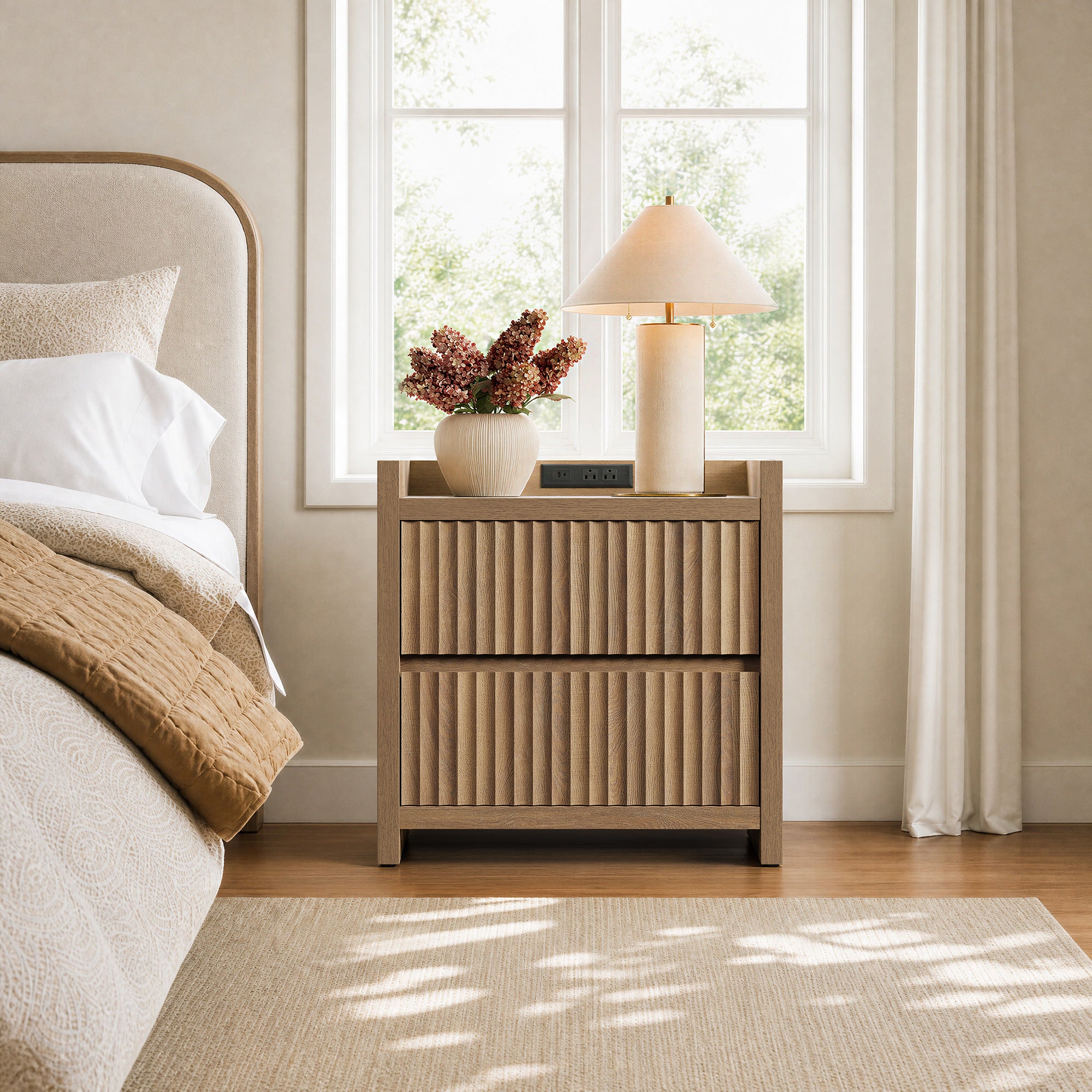 Prelude End Tables, 2 Drawers