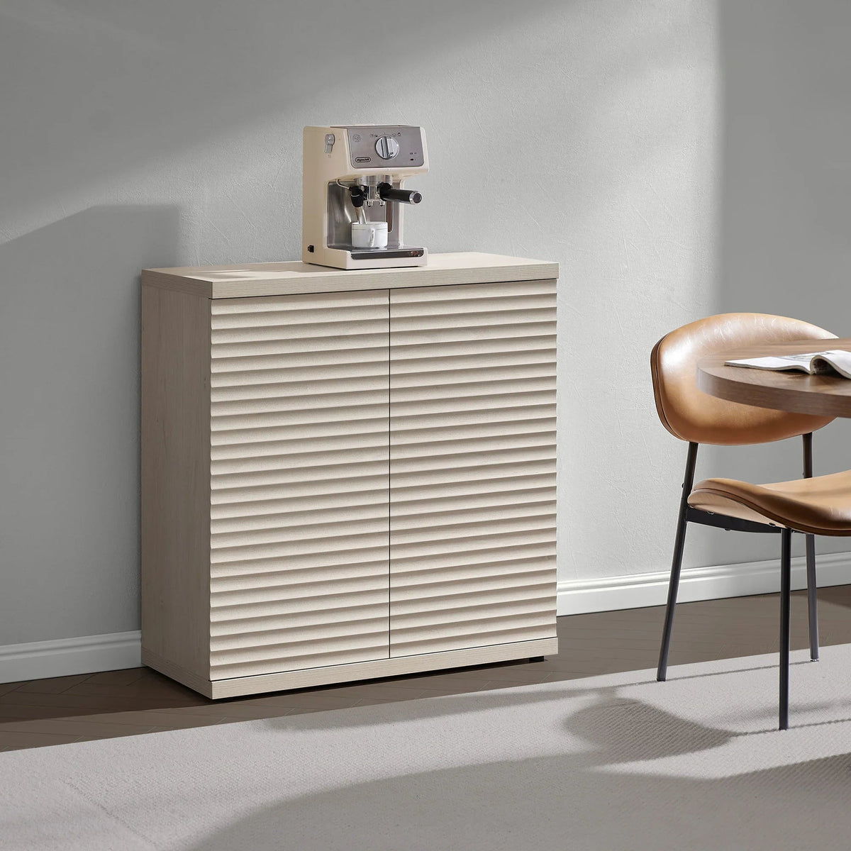 Stria Sideboard with 2 Doors for Dining Room, Set of 3