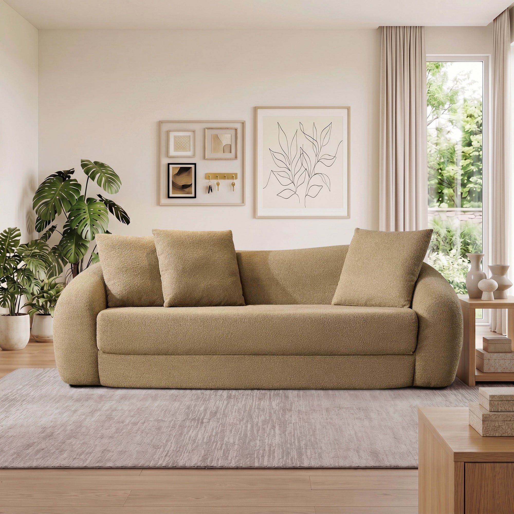 Nimbus White Sofa Couch