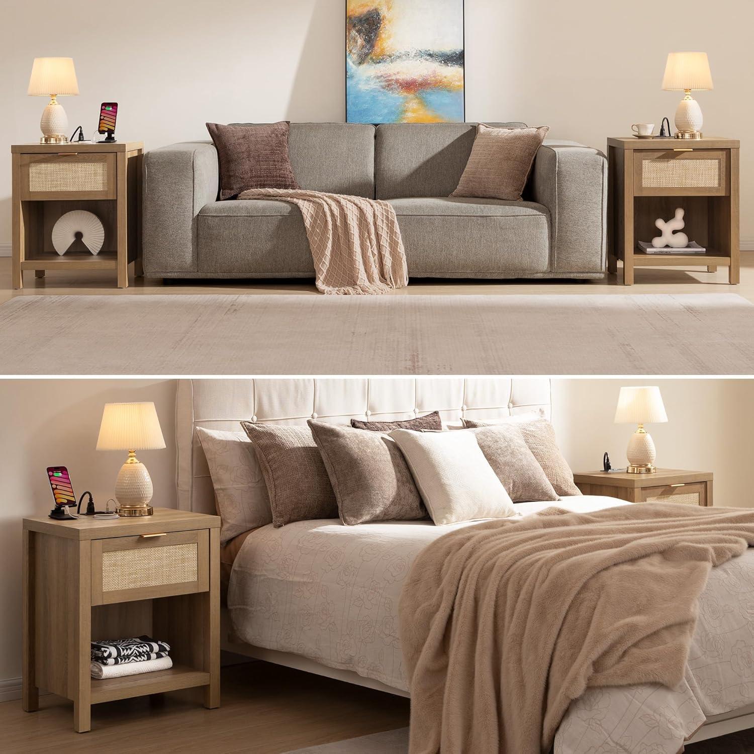 Savanna Nightstand with 1 Drawer