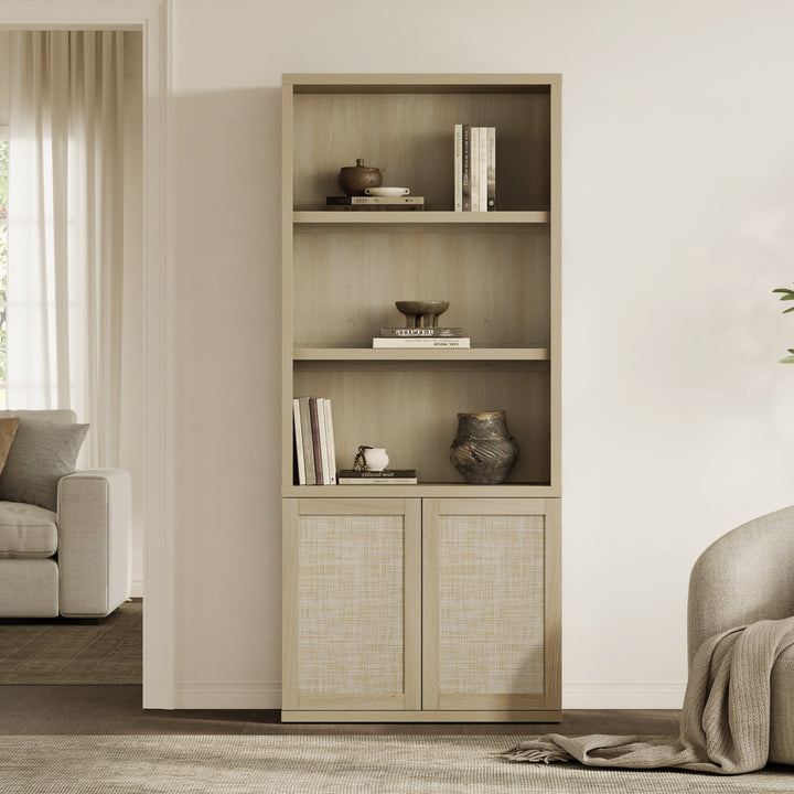 Zura Bookcase with 2 Doors