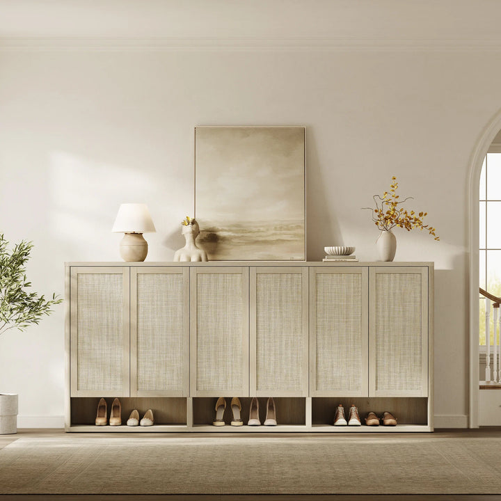 Zura Modular Shoe Cabinet with 6 Doors