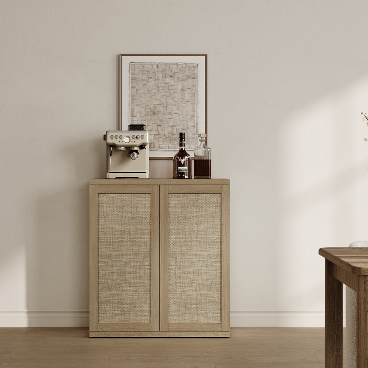 Zura 2-Door Buffet Cabinet, Large Storage