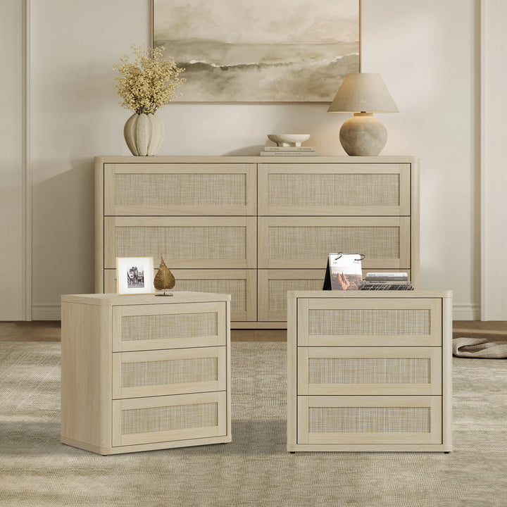 Zura Dresser and Nightstands Set