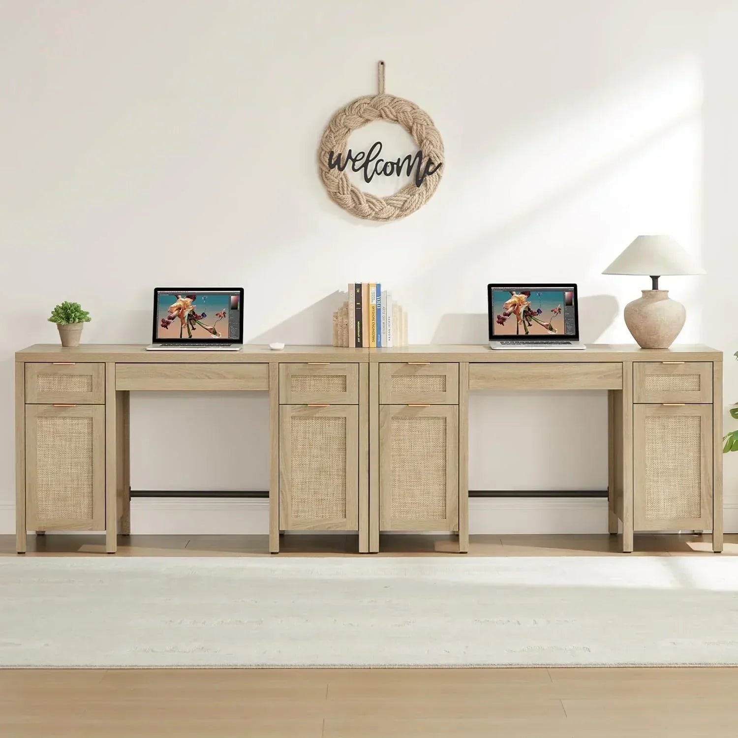 Savanna Modern Vanity Table with Doors