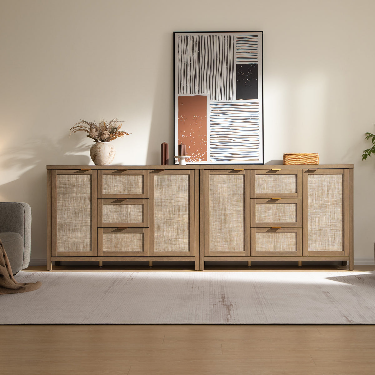 Savanna Buffet Cabinets with Doors