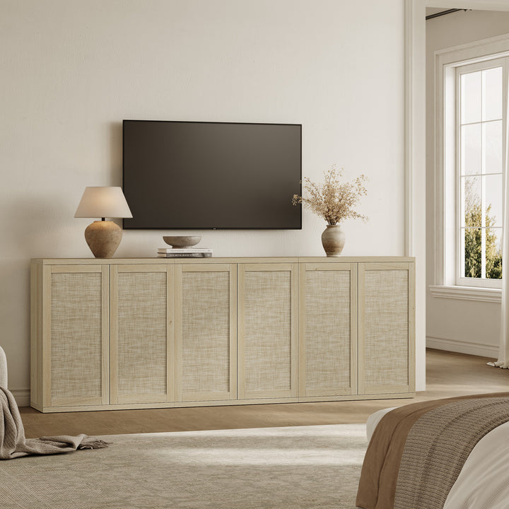 Zura Rattan Sideboard, 2 Doors