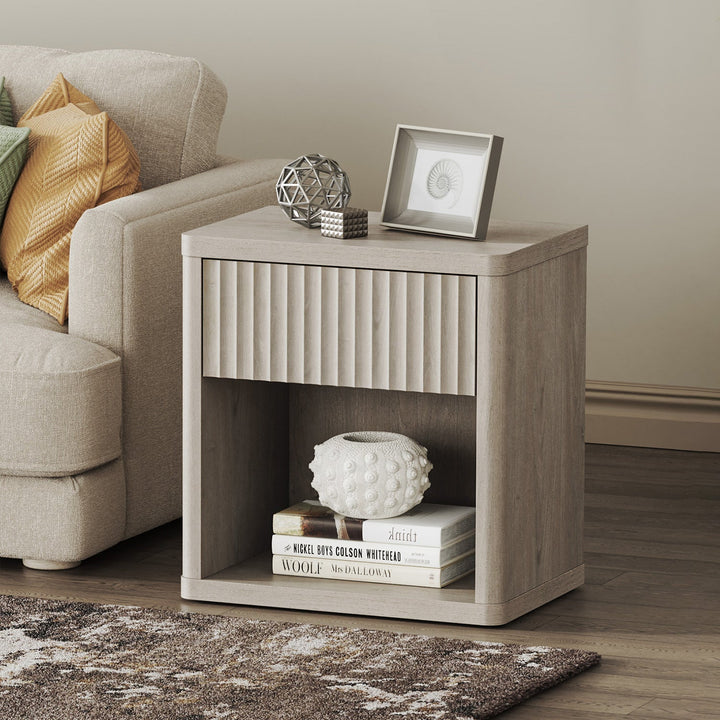 Cas Nightstand with Drawer, Set of 2