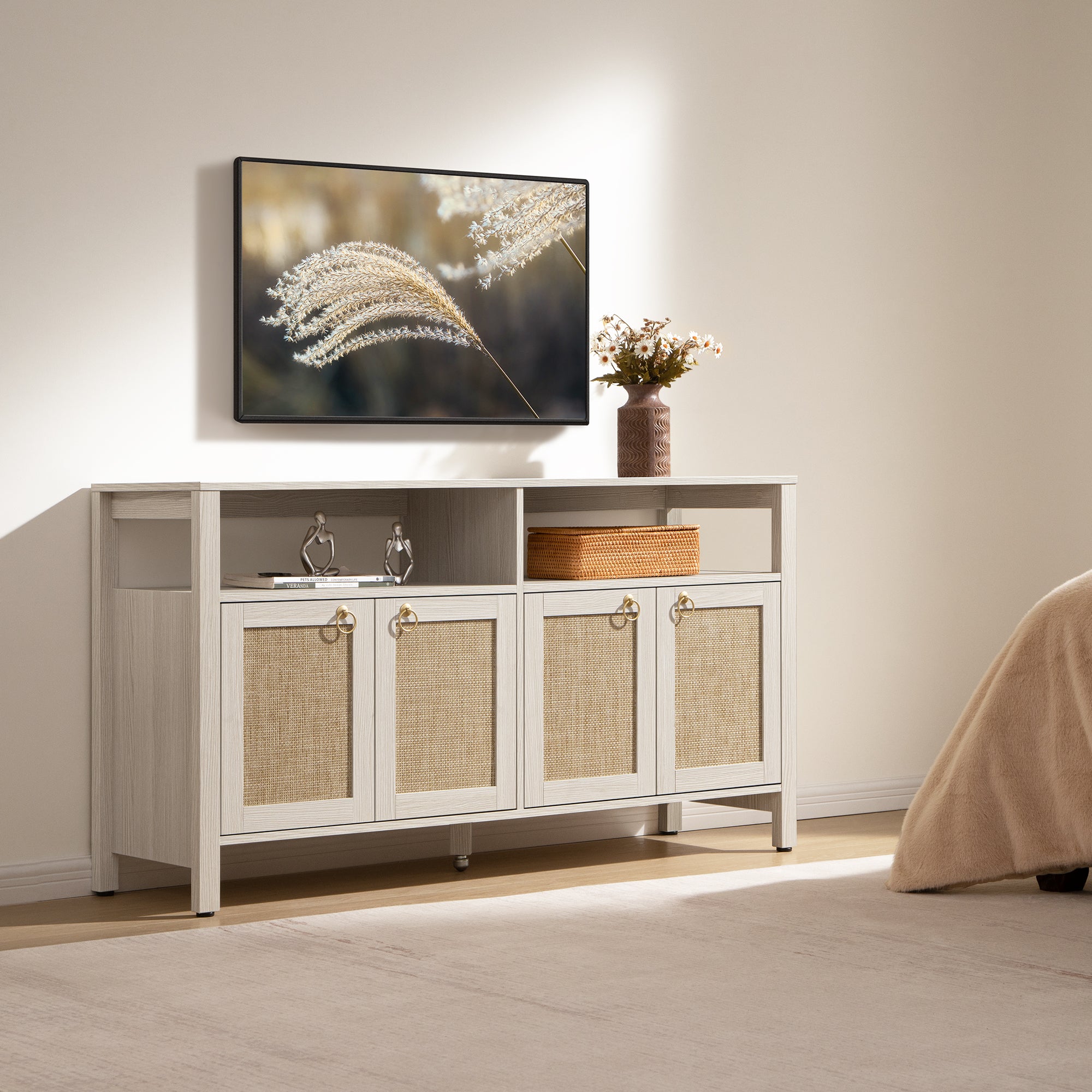 Terra Tall TV Stand up to 60 Inch TV