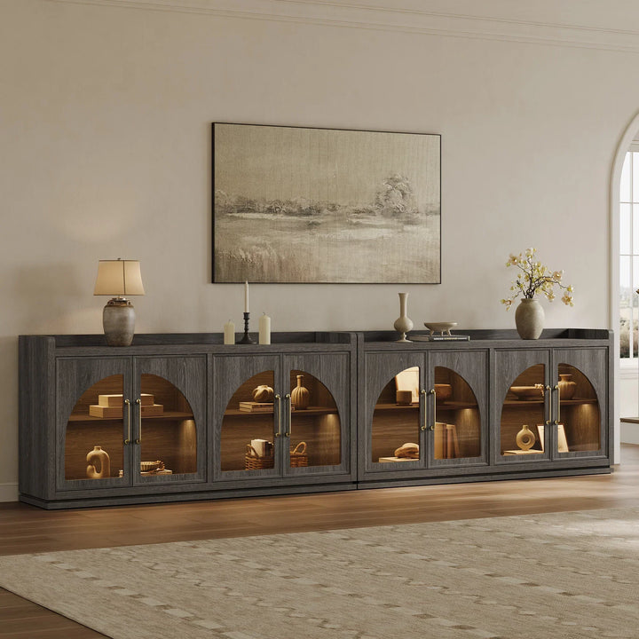 Helio Sideboard with Glass Doors