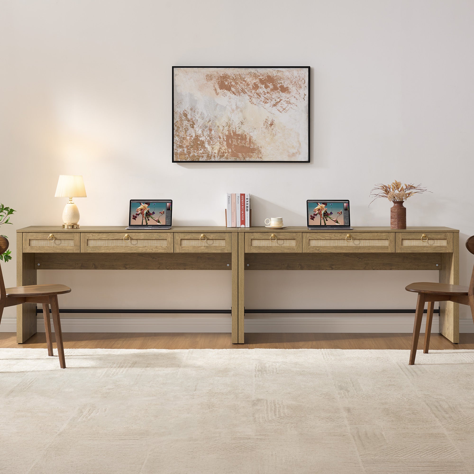 Terra Office Desk with 3 Drawers