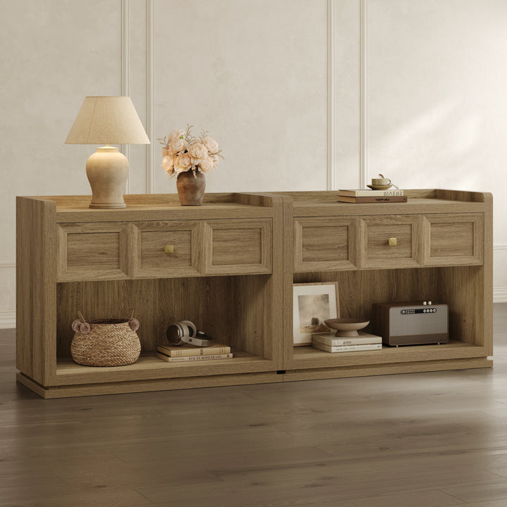 Helio Side Table, 31 Inch Wide