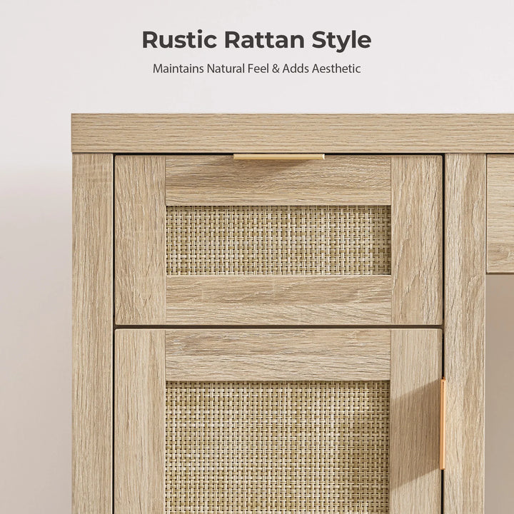 Savanna Makeup Vanity, Wardrobe and Nightstands Set