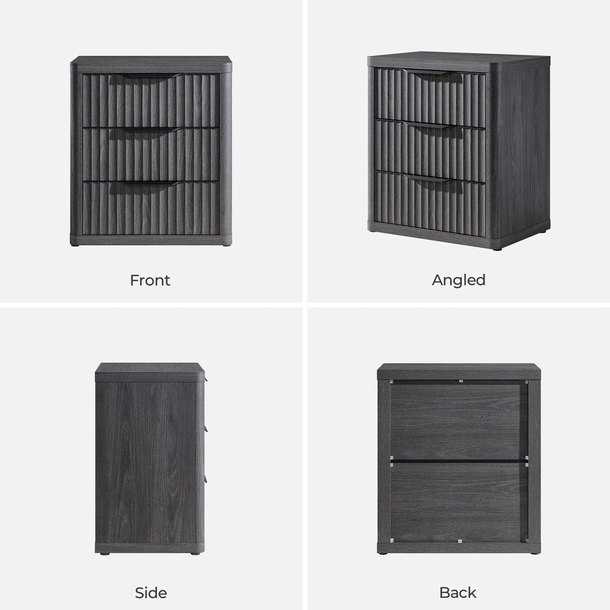 Cas 6 Drawers Dresser and 1 Drawer Nightstands Set