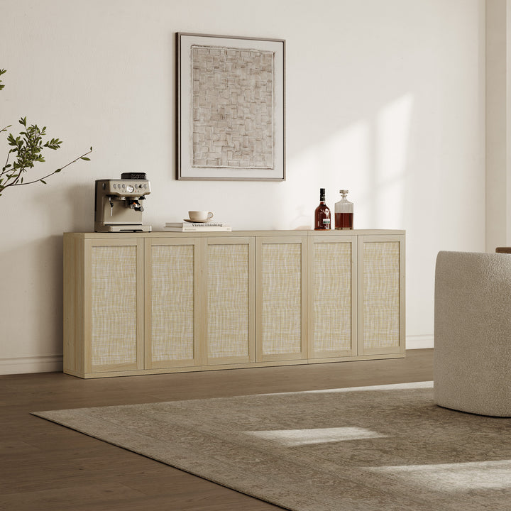 Zura Rattan Sideboard, 2 Doors