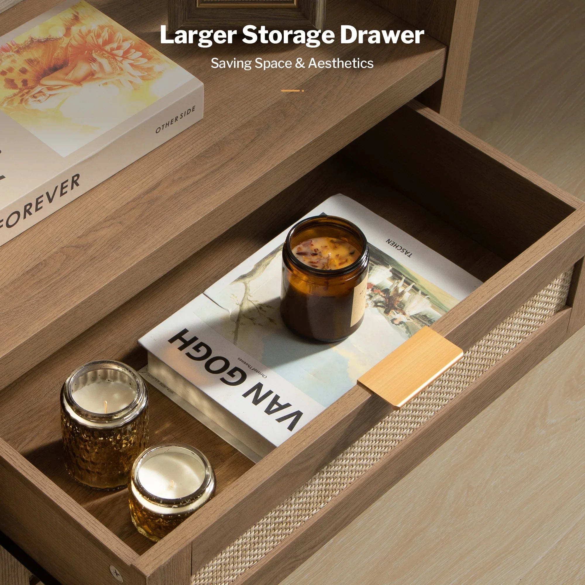 Savanna Vanity Table, Wardrobe and 3-Drawer Nightstand Set