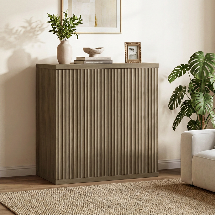 Stria Sideboard Cabinet, Living Room Storage