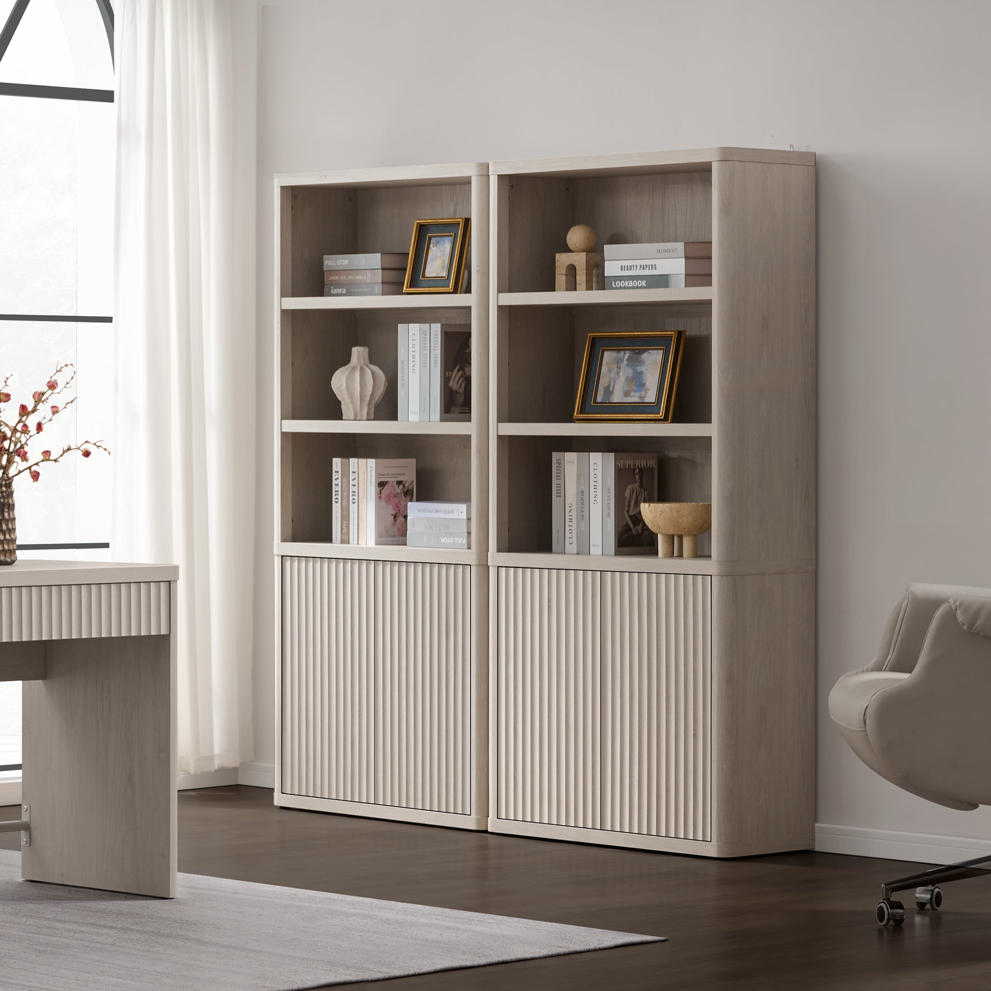 Cas Bookcase with 2 Doors