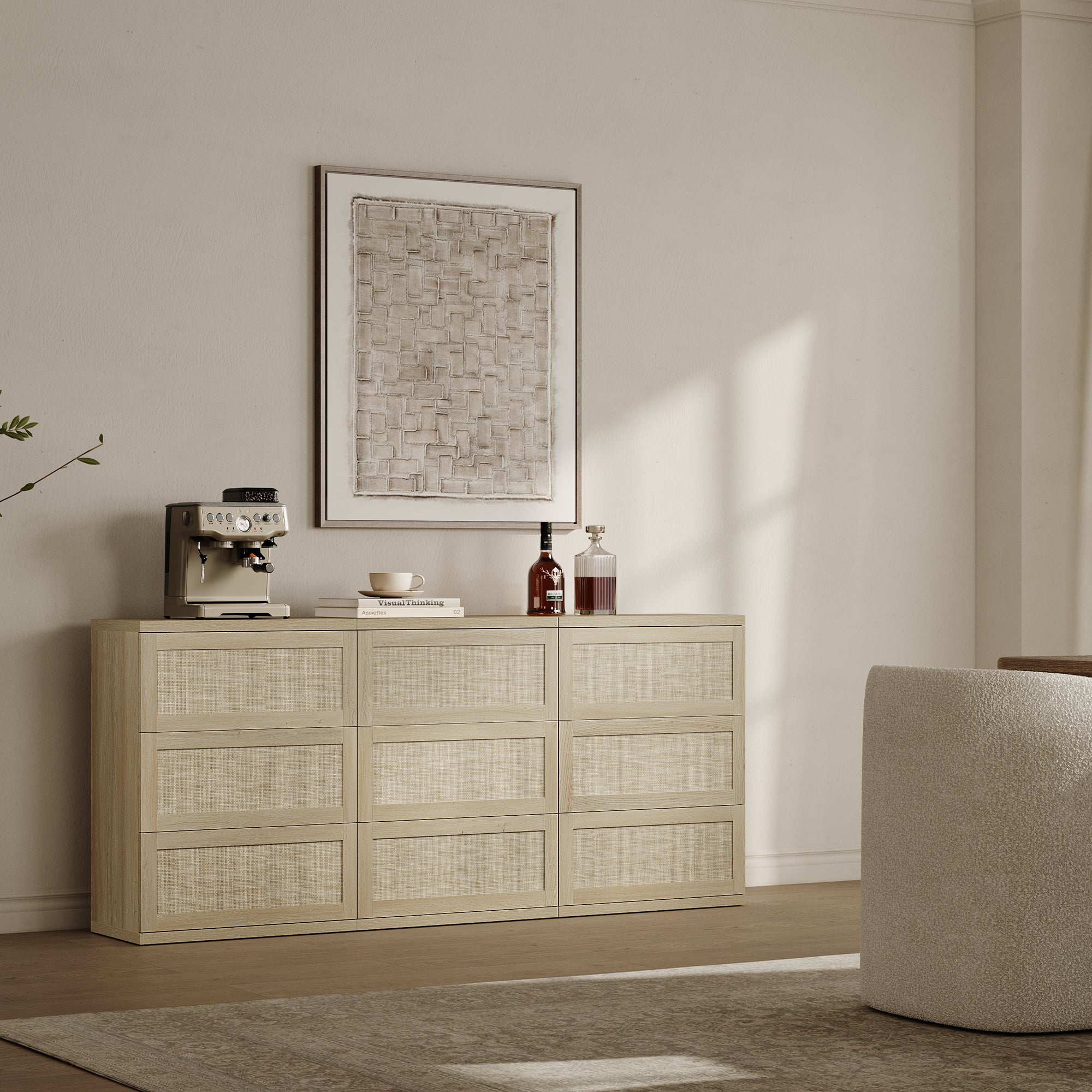 Zura Modular Dresser, 34.2 Inches Tall
