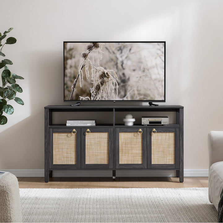 Terra White TV Stand for 60 Inch TV