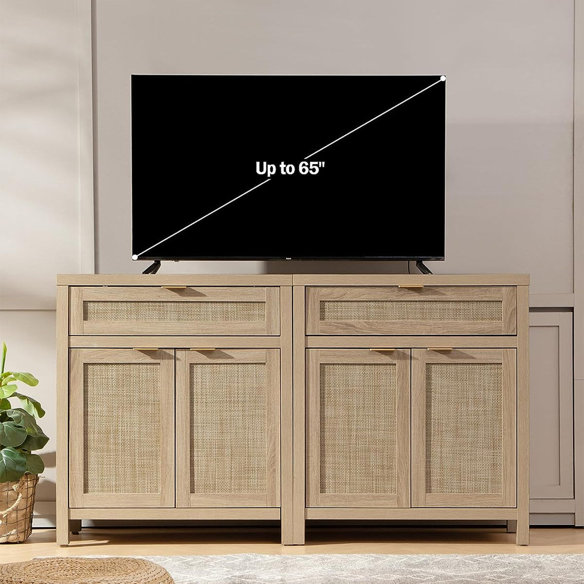 Savanna TV Stand with Drawer up to 100Inch TV