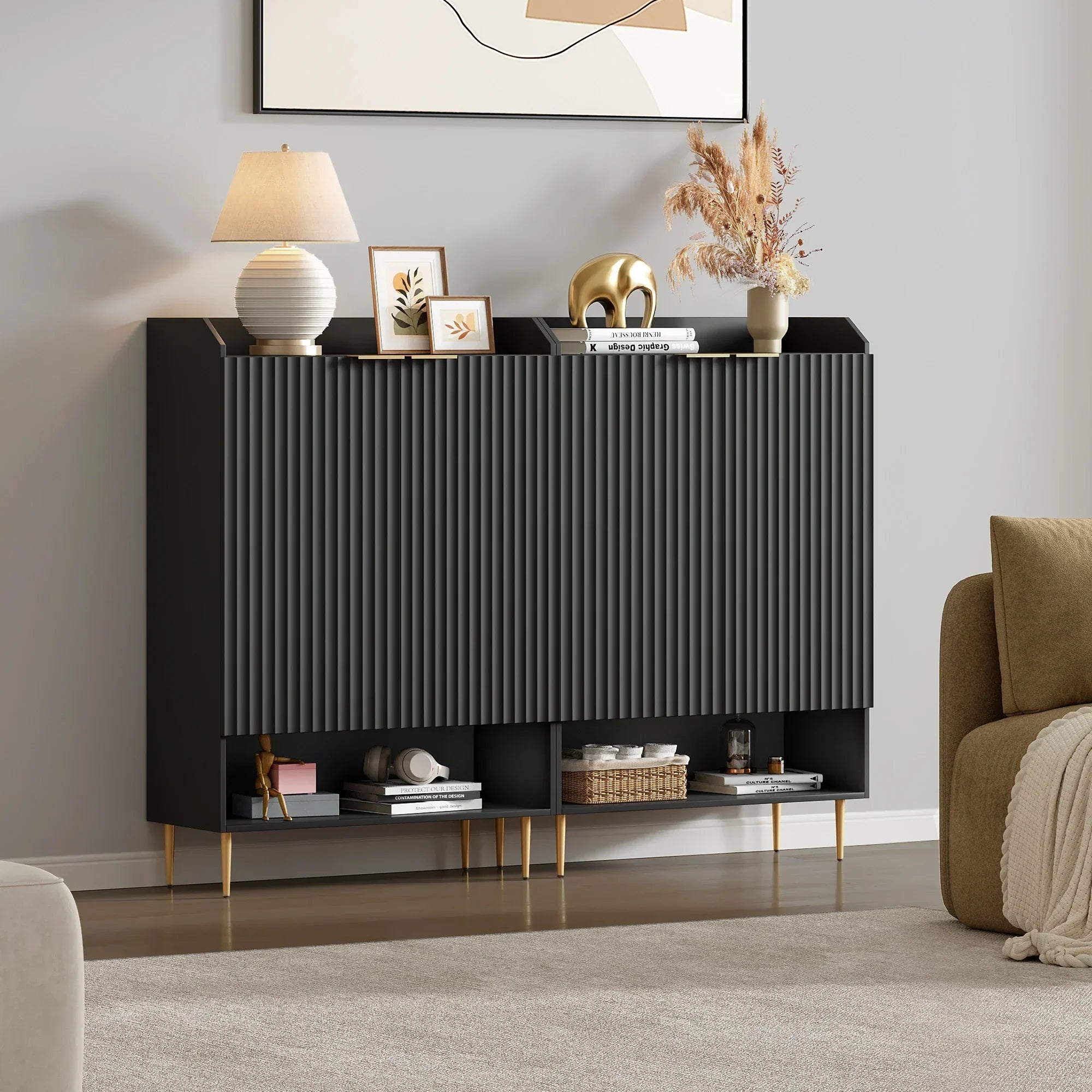 Opus White Shoe Cabinet