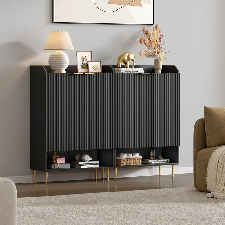 Opus Shoe Cabinet with 2 Doors, Set of 2