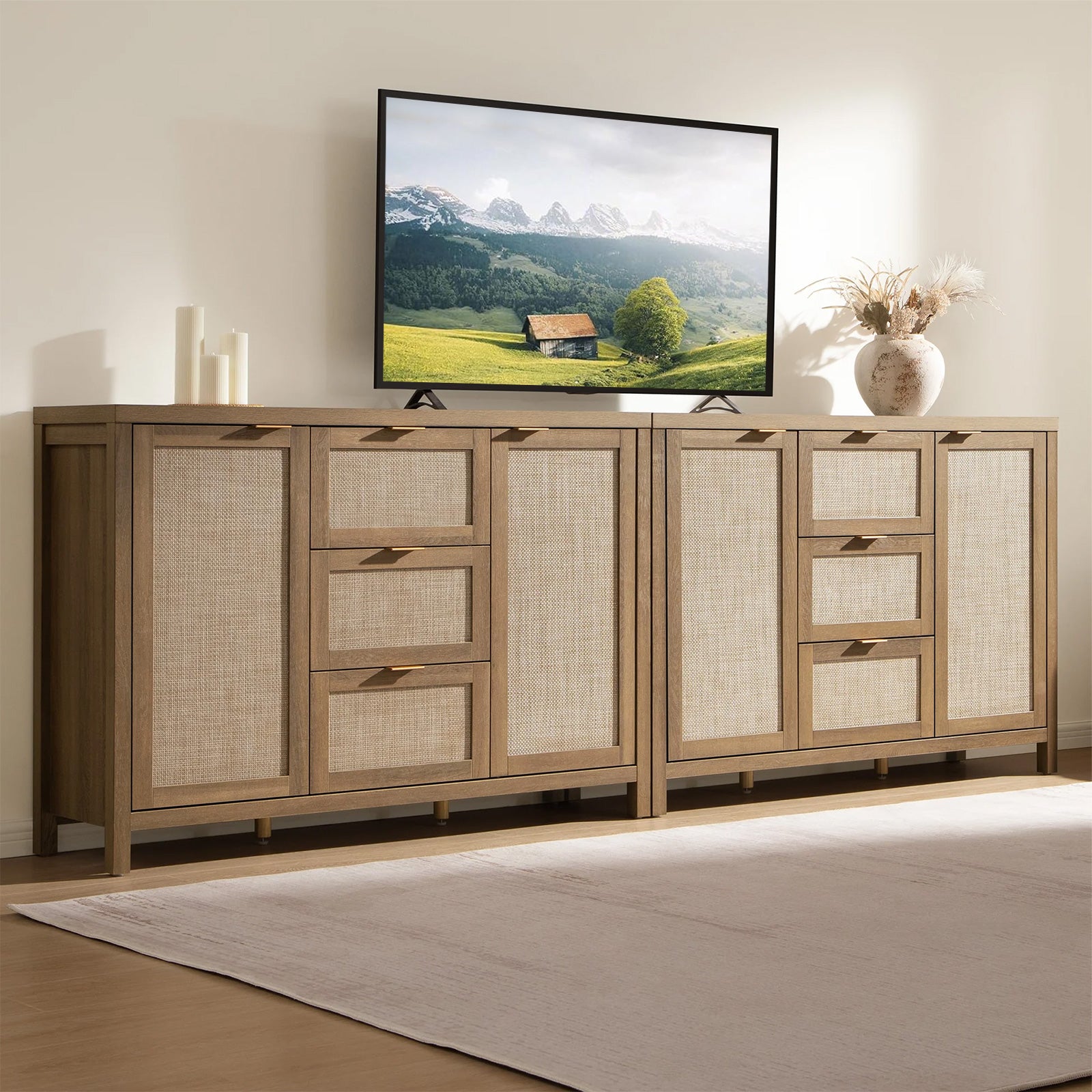 Savanna Buffet Cabinets with Doors