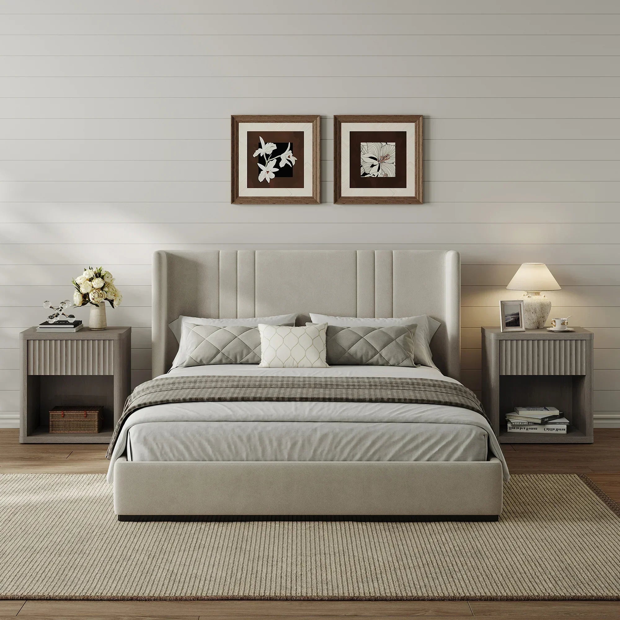 Cas Night Stand with Storage