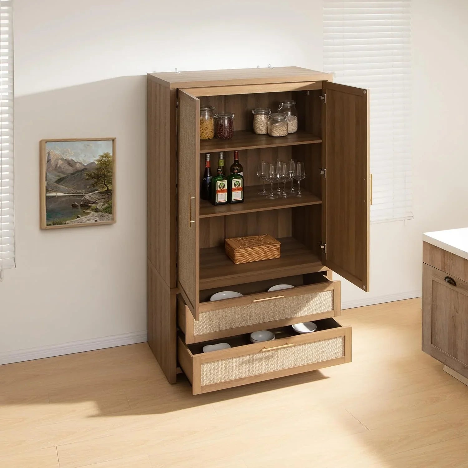 Savanna Wardrobe Closet, 71Inch Height