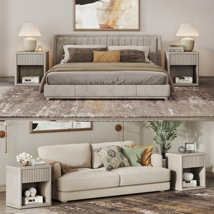 Cas Nightstand with Single Drawer