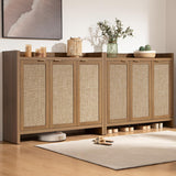 Savanna Shoe Storage Cabinet, 30 Pairs Shoes, Set of 2