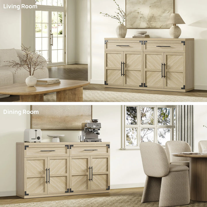 Willow Sideboard with 1 Drawer and 2 Doors for Entryway